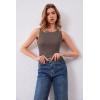 imageArachampCloz Womens Wool Blend Sweaters Non See Through Summer Business Casual Tank 2026Coffee