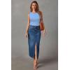 imageArachampCloz Womens Wool Blend Sweaters Non See Through Summer Business Casual Tank 2026Light Blue