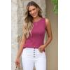 imageArachampCloz Womens Wool Blend Sweaters Non See Through Summer Business Casual Tank 2026Rose Red