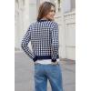 imageArachampCloz 100 Cotton Cropped Cardigan for Women Button Up Lightweight Sweater Business Casual Outfits 2026Navy