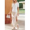 imageArachampCloz Womens Wool Blend Cropped Lightweight Short Sleeve Business Casual Cardigan TopsOffwhite