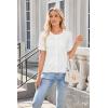 imageArachampCloz Womens Wool Blend Cropped Lightweight Short Sleeve Business Casual Cardigan TopsWhite