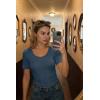 imageArachampCloz Womens 100 Cotton Short Sleeve Sweater Scoop Neck Lightweight Business Casual Outfits Spring Tops 2026Navy