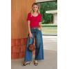 imageArachampCloz Womens 100 Cotton Short Sleeve Sweater Scoop Neck Lightweight Business Casual Outfits Spring Tops 2026Red