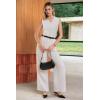 imageArachampCloz Womens 100 Cotton Slim Fit Button Down Summer Business Casual Tank Tops 2026Beige
