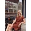 imageArachampCloz Womens Wool Blend Knit 2 Piece Sets Summer Casual Cap Sleeve Tops Pleated Mini Skirt Outfits 2026Burgundy