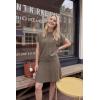 imageArachampCloz Womens Wool Blend Knit 2 Piece Sets Summer Casual Cap Sleeve Tops Pleated Mini Skirt Outfits 2026Khaki