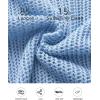 imageArachampCloz Womens Linen Summer Fall Lightweight Crochet Tops Beach Cover Up 2025Light Blue