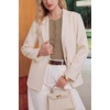 image:imageArachampCloz Womens Wool Blend Cropped Lightweight Short Sleeve Summer Business Casual Cardigan TopsAcamel