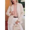 image:imageArachampCloz Womens Wool Blend Cropped Lightweight Short Sleeve Summer Business Casual Cardigan TopsBlush Pink