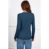 image:imageArachampCloz Womens Wool Blend ButtonCuff Fall Fashion Casual SweatersDark Blue