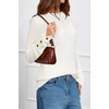 image:imageArachampCloz Womens Wool Blend ButtonCuff Fall Fashion Casual SweatersWhite