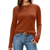 image:imageArachampCloz Womens Wool Blend ButtonCuff Fall Fashion Casual SweatersCaramel