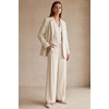 image:imageArachampCloz Womens Linen Blend Wide Leg Pants AllSeason Work Dress TrousersApricot
