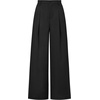 image:imageArachampCloz Womens Linen Blend Wide Leg Palazzo Pants AllSeason Business Casual Outfits Dress TrousersBlack