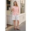 image:imageArachampCloz Womens Wool Blend Oversized Lightweight Cardigan Short Sleeve Summer Casual Sweaters TopsBlush Pink