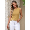 image:imageArachampCloz Womens Wool Blend Sweaters Non See Through Summer Business Casual Tank 2026Light Turmeric