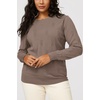 image:imageArachampCloz Womens Soft Knit Sweater Fall Dressy Casual Pullover TopsAdusty Rose