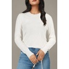 image:imageArachampCloz Womens Soft Knit Sweater Fall Dressy Casual Pullover TopsAoff White
