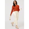 image:imageArachampCloz Womens Soft Knit Sweater Fall Dressy Casual Pullover TopsArust