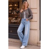 image:imageArachampCloz Womens Wool Blend Cropped Crewneck Fall Work Cardigan Sweaters  Lightweight Bolero Shrugs Button Front Long Sleeve Regular Fit Business Casual Outfits Formal PartyCoffee