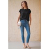 image:imageArachampCloz Womens Wool Blend Oversized Cap Sleeve Summer Casual Sweater  Short Sleeve Sweater Stretchy amp Lightweight Capsule Wardrobe Teacher Outfits Business Casual Tops Solo amp Layer OutfitsBlack