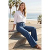 image:imageArachampCloz Womens Lyocell Blend Adjustable Waist Fall Wide Leg Jeans  Lyocell Blend Stretchy Denim Adjustable Button Waist High Waist Baggy Straight Wide Leg Jeans Trendy Casual Workwear 2026Blue
