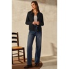image:imageArachampCloz Womens Wool Blend Cropped Sweater Cardigan JacketBlack