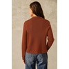 image:imageArachampCloz Womens Wool Blend Cropped Sweater Cardigan JacketBrick Red