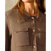 image:imageArachampCloz Womens Wool Blend Cropped Sweater Cardigan JacketBrown