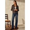 image:imageArachampCloz Womens Wool Blend Cropped Sweater Cardigan JacketCoffee