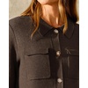 image:imageArachampCloz Womens Wool Blend Cropped Sweater Cardigan JacketCoffee