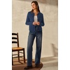 image:imageArachampCloz Womens Wool Blend Cropped Sweater Cardigan JacketDark Navy
