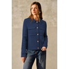 image:imageArachampCloz Womens Wool Blend Cropped Sweater Cardigan JacketDark Navy