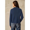 image:imageArachampCloz Womens Wool Blend Cropped Sweater Cardigan JacketDark Navy