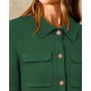 image:imageArachampCloz Womens Wool Blend Cropped Sweater Cardigan JacketGreen