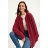 image:imageArachampCloz Womens Wool Blend Oversized Chunky Knit Fall Work CardigansRed