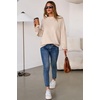 image:imageArachampCloz Womens Wool Blend Oversized Sweaters Fall Fashion Outfits 2026Apricot