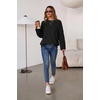 image:imageArachampCloz Womens Wool Blend Oversized Sweaters Fall Fashion Outfits 2026Black