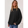 image:imageArachampCloz Womens Wool Blend Oversized Sweaters Fall Fashion Outfits 2026Black