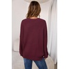 image:imageArachampCloz Womens Wool Blend Oversized Sweaters Fall Fashion Outfits 2026Burgundy