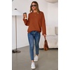 image:imageArachampCloz Womens Wool Blend Oversized Sweaters Fall Fashion Outfits 2026Caramel