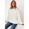 image:imageArachampCloz Womens Wool Blend Oversized Sweaters Fall Fashion Outfits 2026Cream