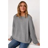 image:imageArachampCloz Womens Wool Blend Oversized Sweaters Fall Fashion Outfits 2026Gray