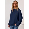 image:imageArachampCloz Womens Wool Blend Oversized Sweaters Fall Fashion Outfits 2026Navy