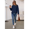 image:imageArachampCloz Womens Wool Blend Oversized Sweaters Fall Fashion Outfits 2026Navy