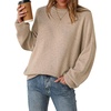 image:imageArachampCloz Womens Wool Blend Oversized Sweaters Fall Fashion Outfits 2026Oatmeal