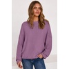image:imageArachampCloz Womens Wool Blend Oversized Sweaters Fall Fashion Outfits 2026Purple