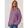 image:imageArachampCloz Womens Wool Blend Oversized Sweaters Fall Fashion Outfits 2026Purple
