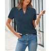 image:imageArachampCloz Womens Wool Blend Polo Business Casual Sweater Teacher OutfitsDark Blue